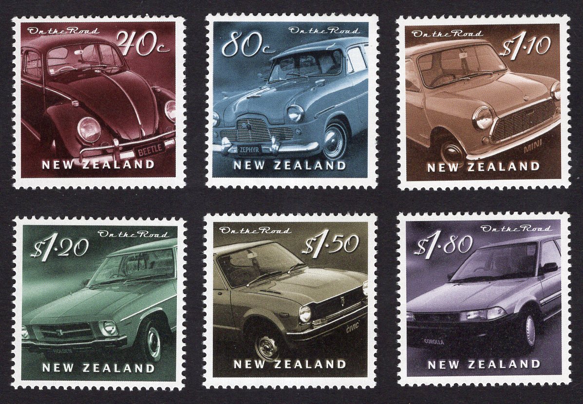 New Zealand, 1998, Michel 1391-1396