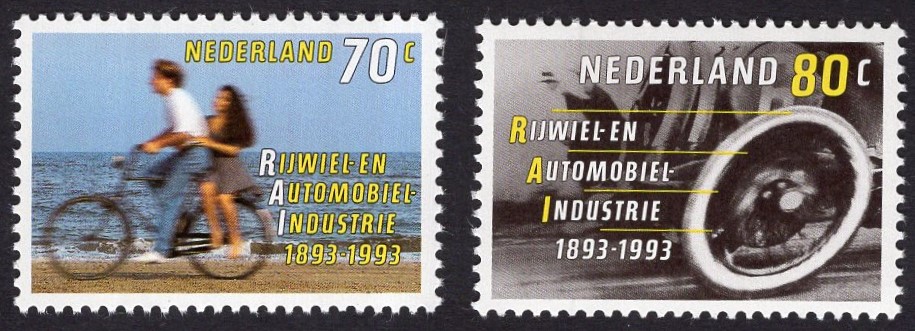 Netherlands, 1993, Michel 1526-1527